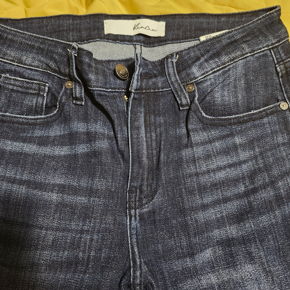 Kencan  Women's Boot Cut Jeans - Dark Blue